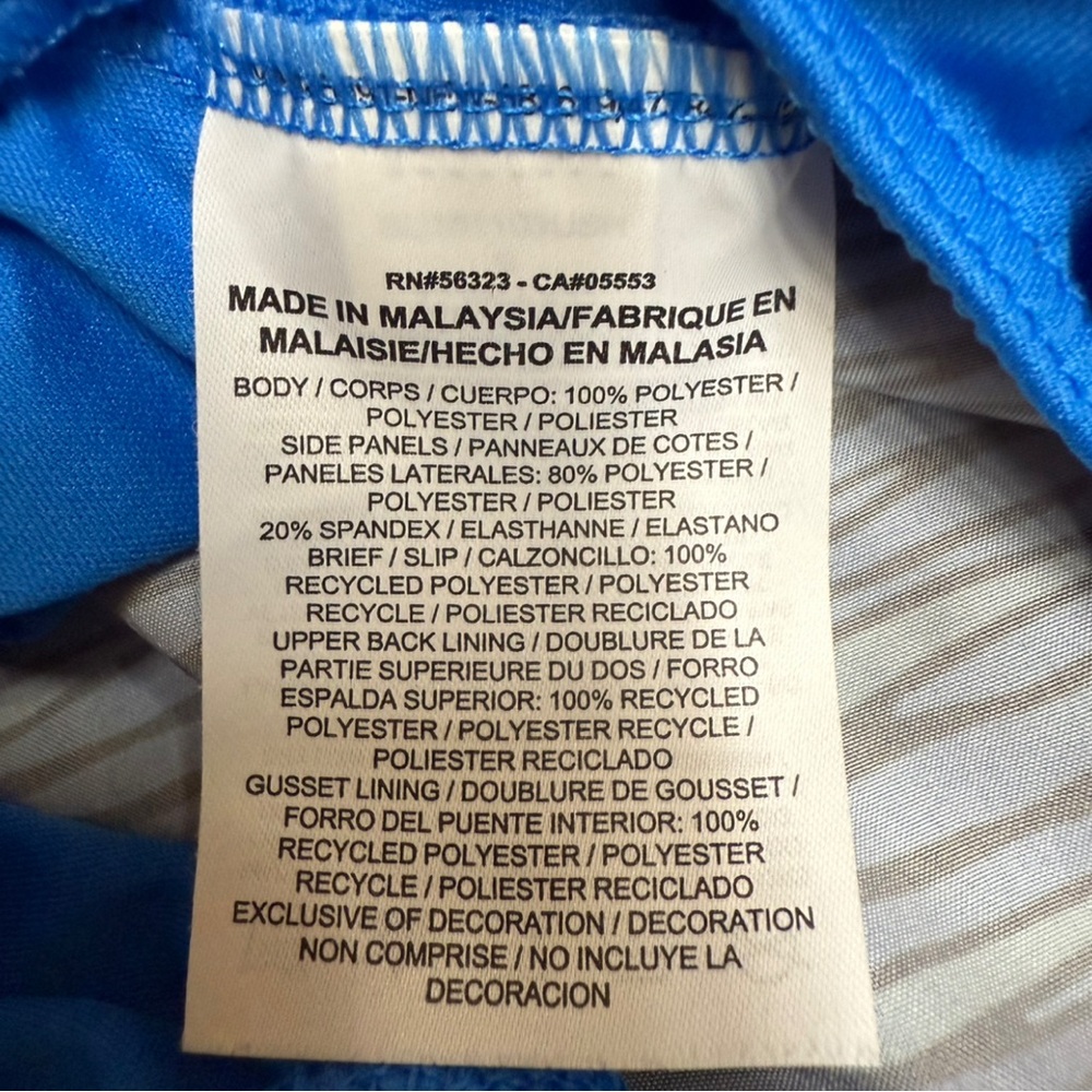 Nike Dri-FIT Rival 3" Printed Running Shorts Blue Wave Pattern Small 723944-435 - Picture 4 of 9